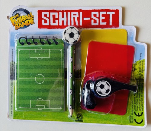 Fußball schiri set - fußball,