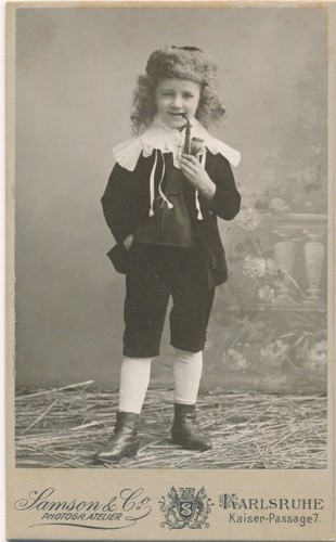 Kabinett foto kinderportrait - kabinett,